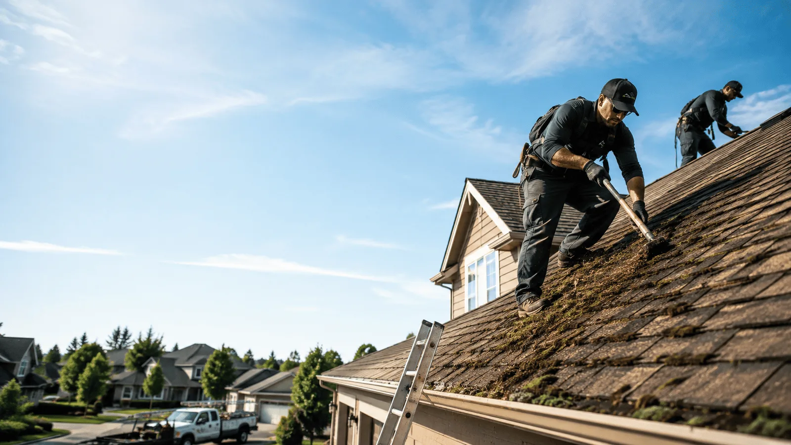 Roof Moss Removal in Westfield, IL near me